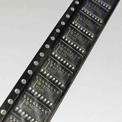 Picture of SN74HC595DR smd IC
