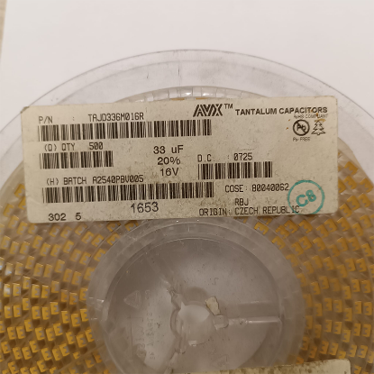 Picture of TAJD336M016R 33UF 16V   KONDANSATÖR