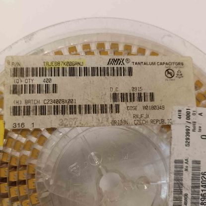 Picture of TAJE687K006RNJ 680UF 6.3V CAPACITOR