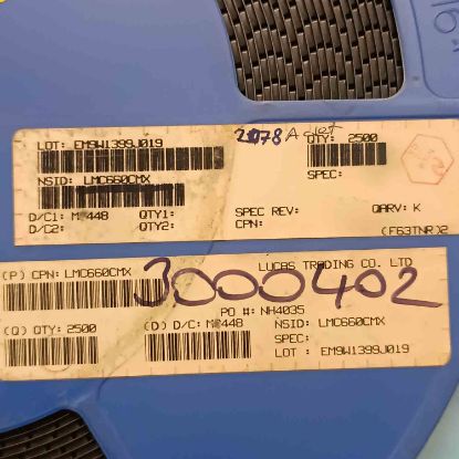 Picture of LMC660CMX smd IC