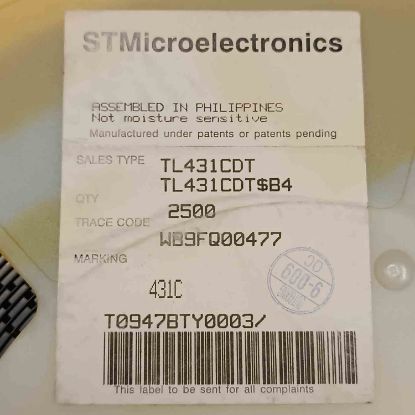 Picture of TL431CDT SOIC8 IC
