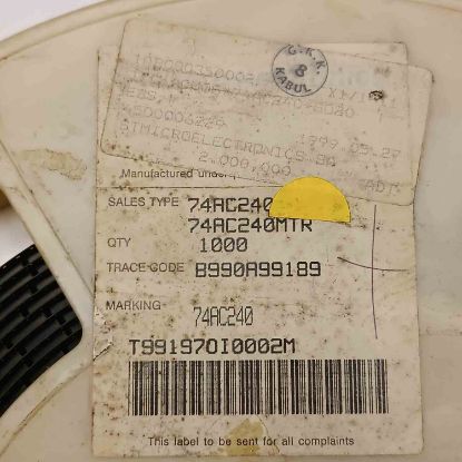 Picture of 74AC240MTR smd IC