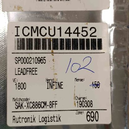 Picture of ICMCU14452 smd IC