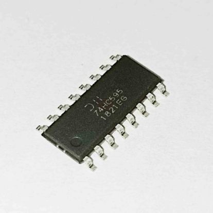 Picture of 74HC595 dar smd IC