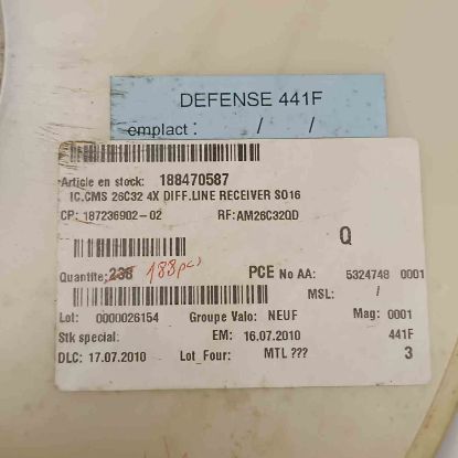 Picture of AM26C32QD IC