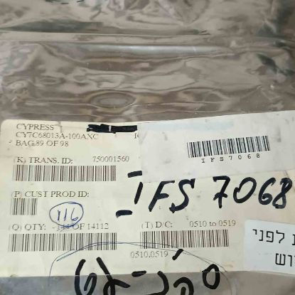 Picture of CY7C68013A-100AXC IC