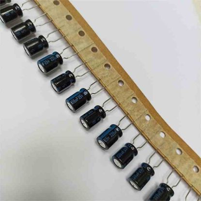 Picture of TKP221M1EFJJM 220UF 25V 8x11 105 CAPACITOR