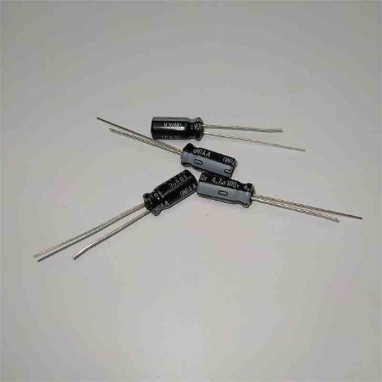 Picture of 4.7UF 100V 5x11mm 105 CAPACITOR