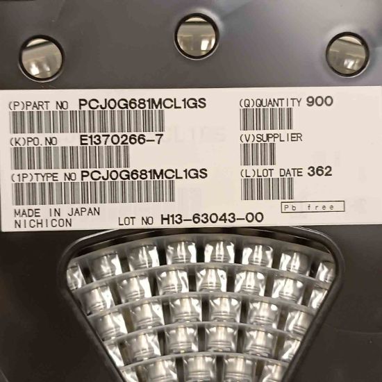 Picture of PCJ0G681MCL1GS 680uF 4V 8x8mm CAPACITOR