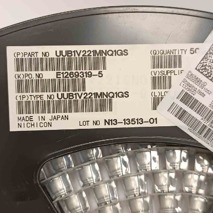 Picture of UUB1V221MNQ1GS 220MF 35V CAPACITOR