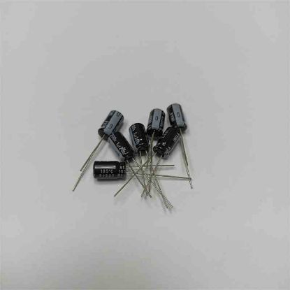 Picture of UVY2D010MED 1uF 200V 6.3x11mm 105 CAPACITOR