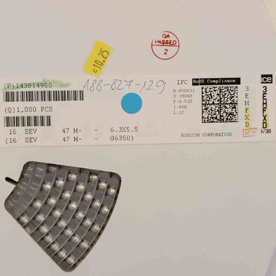 Picture of 16SEV47M 47UF 16V 6.3X5.4mm  CAPACITOR