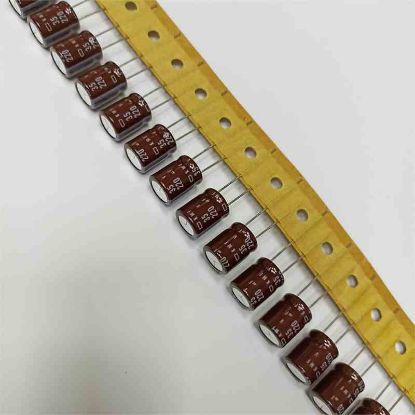 Picture of KMF35VB220 220uF 35V 10x12.5mm  105 CAPACITOR