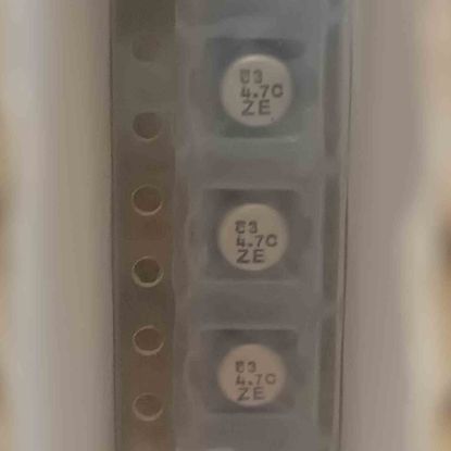 Picture of UZE1C4R7MCR1GB 4.7UF 16V 4x5.3mm CAPACITOR