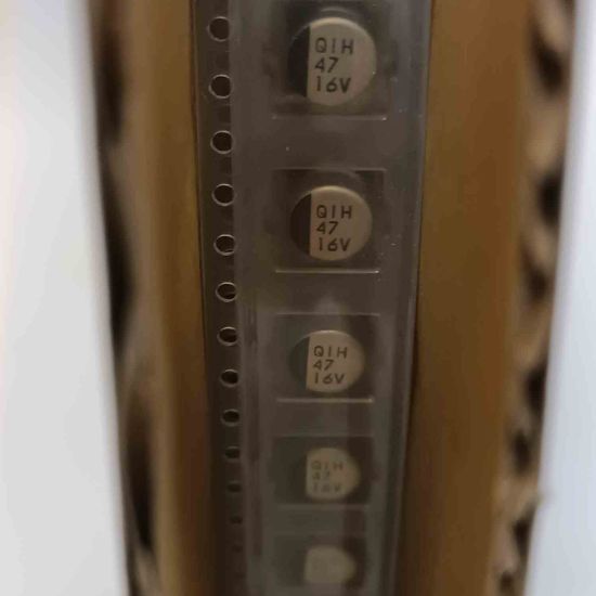 Picture of 16RGV47M 47UF 16V 6.3x5.5mm  CAPACITOR