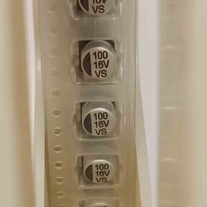 Picture of 100MF 16V 8x6.2 CAPACITOR SMD