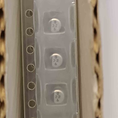 Picture of UWXOJ220MCR2B 22UF 6.3V CAPACITOR