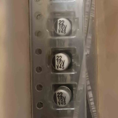 Picture of 22MF 16V 5x5mm  smd CAPACITOR