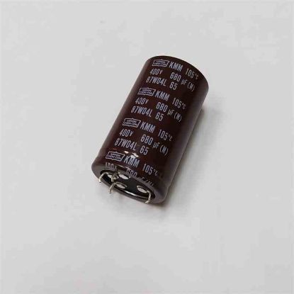 Picture of 680UF 400V 35x60mm  105 CAPACITOR