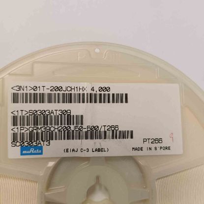Picture of GRM39CH200J50-500 20PF 50V 603 CAPACITOR