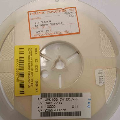 Picture of RMUMK105CH160JWF 16PF 50V 402 CAPACITOR