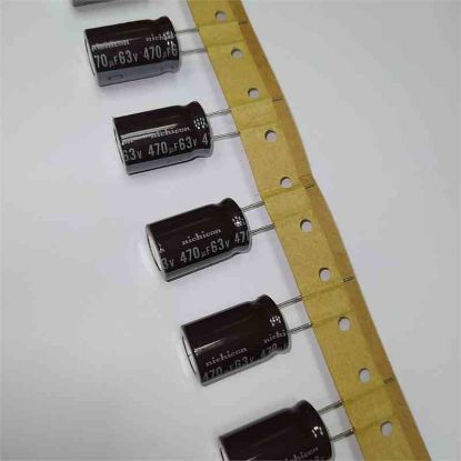 Picture of UPF1J471MHH6TN 470UF 63V 16x25mm  105 CAPACITOR
