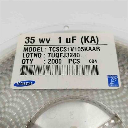 Picture of TCSCS1V105KAAR 1UF 35V  CAPACITOR