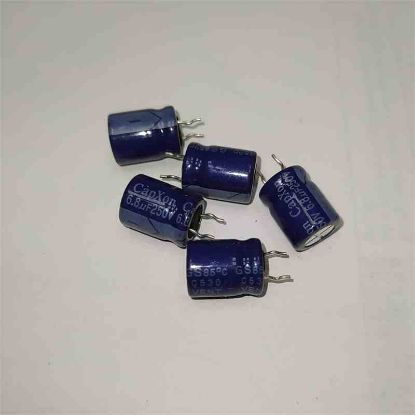 Picture of GS6R8M250G125K045 6.8UF 250V 10x12.5mm 85 CAPACITOR