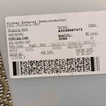 Picture of S2G-00HES/58T DIODE