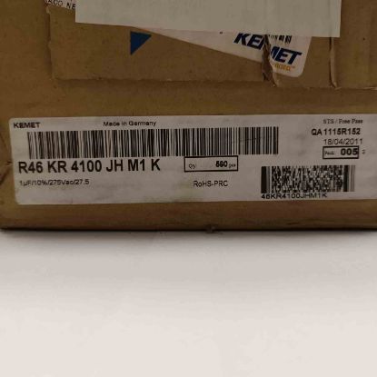 Picture of R46KR4100JHM1K 1MF 275VAC 27.5mm CAPACITOR