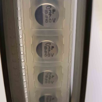 Picture of UUX1H470MNR1GS 47UF 50V CAPACITOR