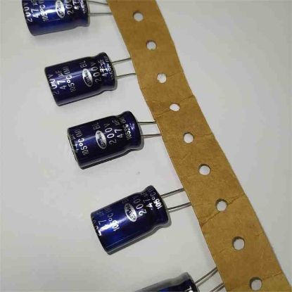 Picture of 47uF 200V 12.5x20mm  105 CAPACITOR
