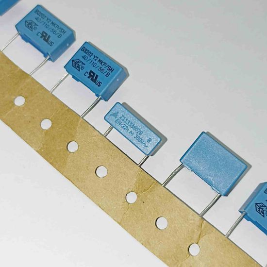 Picture of MKPY2/X1SH 0.22UF 300VAC 15mm CAPACITOR