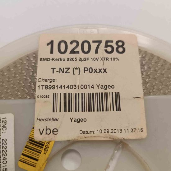 Picture of 2.2UF 10V 805 CAPACITOR