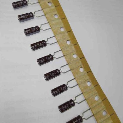 Picture of TD04RKMG100VB 0.47UF 100V 5x11 105 CAPACITOR