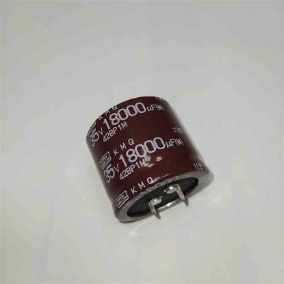 Picture of KMQ35VSSN1800M 18000UF 35V 35X30mm 105 CAPACITOR