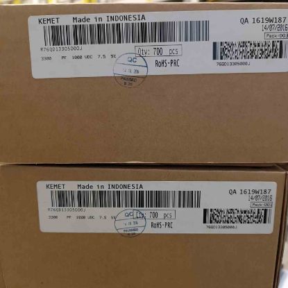 Picture of R76QD13305000J  0.0033UF 1000V  0.05 CAPACITOR 7.5mm