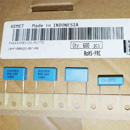 Picture of PHE450PB5100JR17T0 0.001uF 1000V 15mm  0.05 CAPACITOR
