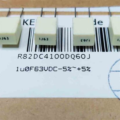 Picture of R82DC4100DQ60J 1MF 63V 5mm 0,05 CAPACITOR