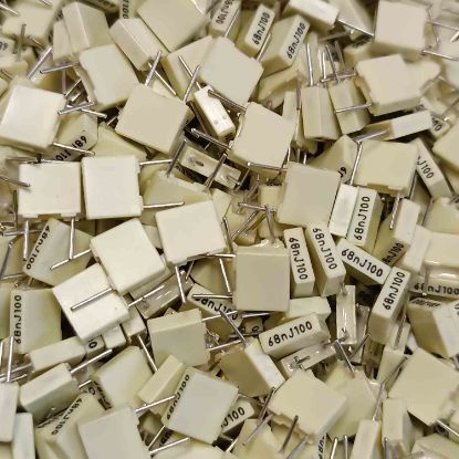 Picture of R82EC2680AA60J  0.068UF 100V 5mm 0.05 CAPACITOR