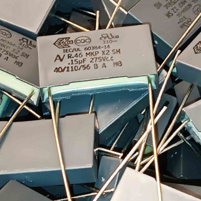 Picture of R46KN31504501M 150NF 275VACx2 45434 20%|R.46 MKP CAPACITOR