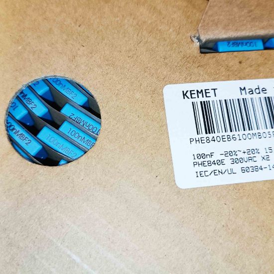 Picture of PHE840EB6100MB05R17T0 100NF 300VACx2 15mm 0,2 CAPACITOR