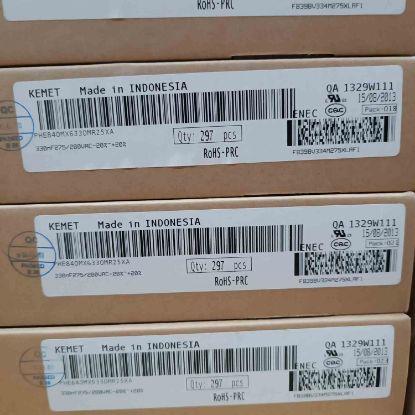 Picture of PHE840MX6330MR25XA 0.33UF 275VAC 15mm  0.2 CAPACITOR