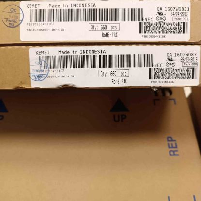 Picture of F861DB334K310Z 0.33UF 310VAC   22.5mm   0.1 CAPACITOR