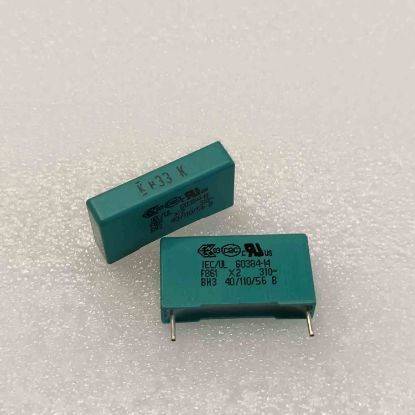 Picture of F861DB334K310Z 0.33UF 310VAC   22.5mm   0.1 CAPACITOR