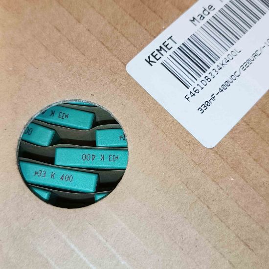 Picture of F461DB334K400L  0.33UF 400V  22.5mm  0.1 CAPACITOR