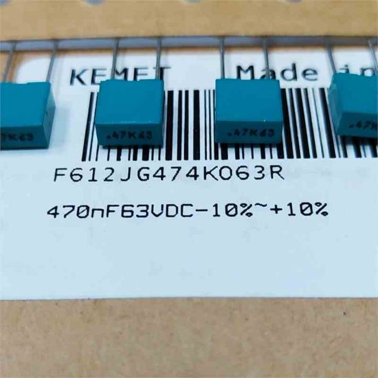 Picture of F612JG474K063R 470NF 63V 5 0.1 CAPACITOR