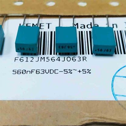 Picture of F612JM564J063R 560NF 63V 5 0.05 CAPACITOR