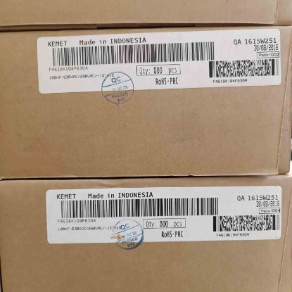 Picture of F461BK104F630A  0.1UF   630V 15mm  0.01 CAPACITOR