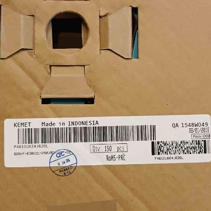 Picture of F461DU824J630L  0.82UF 630V  22.5mm  0.05 CAPACITOR